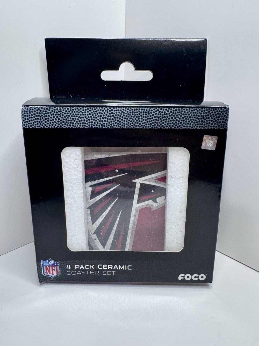 Atlanta Falcons Coaster Foco Ceramic Coaster Set Of 4